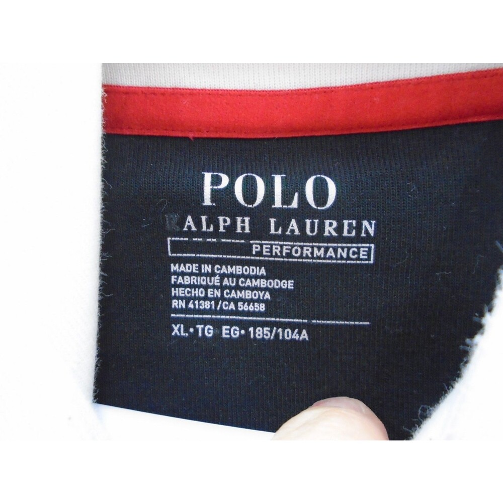 Polo Ralph Lauren Performance 67 Mens Size XL Big Graphic Logo Hoodie Sweatshirt - Picture 3 of 10